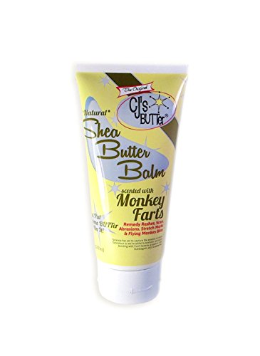 Image of The Original CJ's BUTTer® All Natural Shea Butter Balm - Monkey Farts, 6 oz. Tube