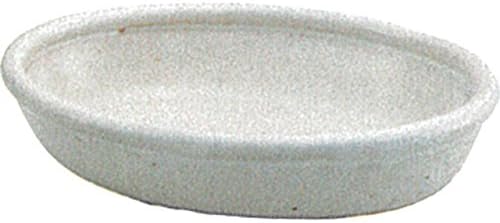 Gratin Dish : Beige Oval Doria Pan 7.9 inches (20 cm) SN-161JY