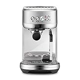 Sage Appliances SES500 the Bambino Plus, Espressomaschine, 1600 Watt, Gebürsteter, 1 cups, Edelstahl