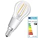 Produktbild OSRAM LED-Leuchtmittel, Glas, E14, 4.5 W, Weiß, 4.5 x 4.5 x 11 cm