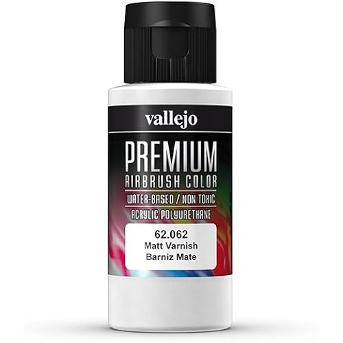 Vallejo Premium Airbrush Color 62.062 Matt Varnish 60 ml
