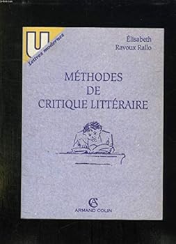 Paperback Méthodes de critique littéraire [French] Book