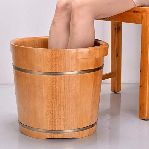 Spa de pies de madera natural 36 x 34 cm miniatura 4