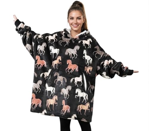 25 Best Gift Ideas For Horse Lovers In 2026 3 Huglanket Horse Blanket Hoodie