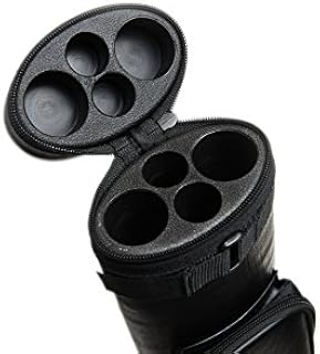HAN'S DELTA 2x2 Hard Oval Pool Cue Billiard Stick Carrying Case