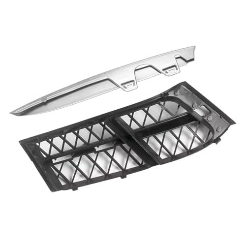 Moldura de parrilla delantera negra para el parachoques izquierdo de Serie 5 F07 GT. 3