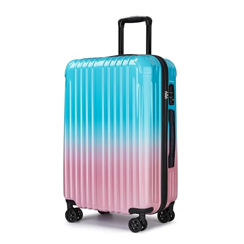 Image of Carry on Luggage - Airline Approved Suitcases with Spinner Wheels, Built-In TSA Lock，Hard Shell Expandable Suitcases