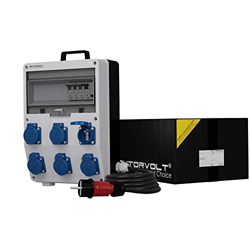 Doktorvoltu00ae 0540 - Distribuidor de corriente TD-S/FI (6 x 230 V, SKH, con cable)