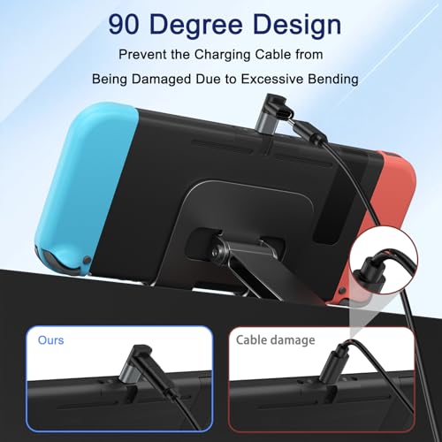 Image of Tobfit USB C Adapter 40Gbps(2 Pack), USB-C Male to Female Adapter 4.0 Type C Data Transfer Connector Compatible for Samsung, MacBook and More Type-C Device-Angle Bend