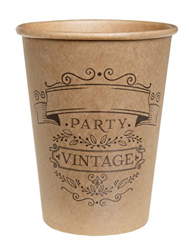 10 Gobelets en carton vintage Cover