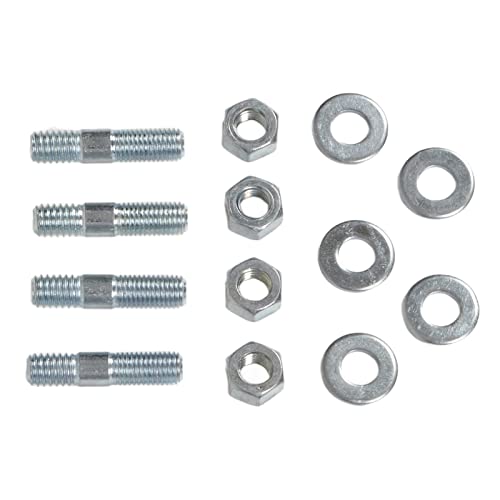 Kit de Prisioneiros do Carburador Com Espaçador de Metal Conjunto de Prisioneiros do Carburador 1-3