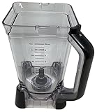 Ninja 72 oz Pitcher (9 Cups) Only Fits CT650 Smart Screen Blender, Please READ Clear and Black