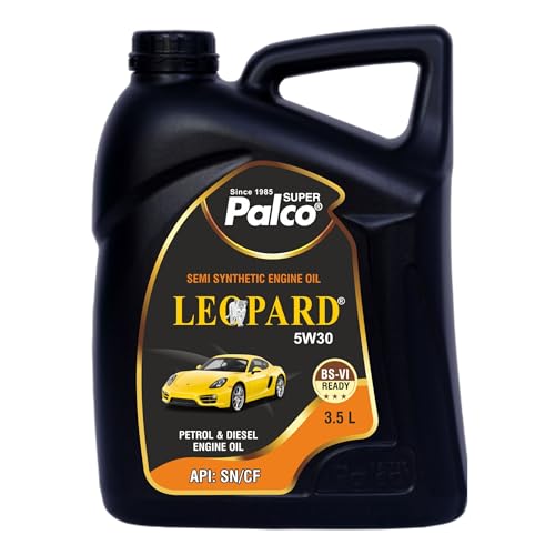 Image of PALCO LEOPARD 5W30 Engine Oil for Car 3.5 Ltr | Engine Oil for Petrol & Diesel Cars