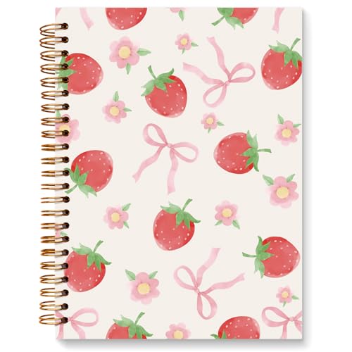 Notebook strawberry JXREQ 536-YY-bjb parfait pour organiser vos recettes