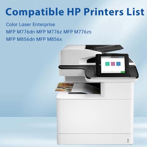 659A Toner Cartridge with Chip Replacement for HP 659A W2010A Toner Cartridge for Color Laser Enterprise MFP M776 M856x M856dn M776z M776dn Printer, 1 Pack 659A Toner Black