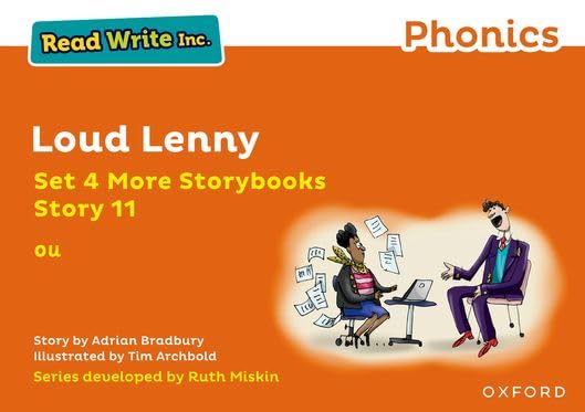 Read Write Inc Phonics: Orange Set 4 More Storybook 11 Loud Lenny ...