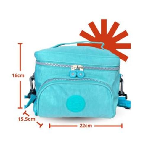 Bolsa Lancheira Térmica Para Marmita Trabalho Passeios Lancheira Escolar Lanche Academia (Preto)