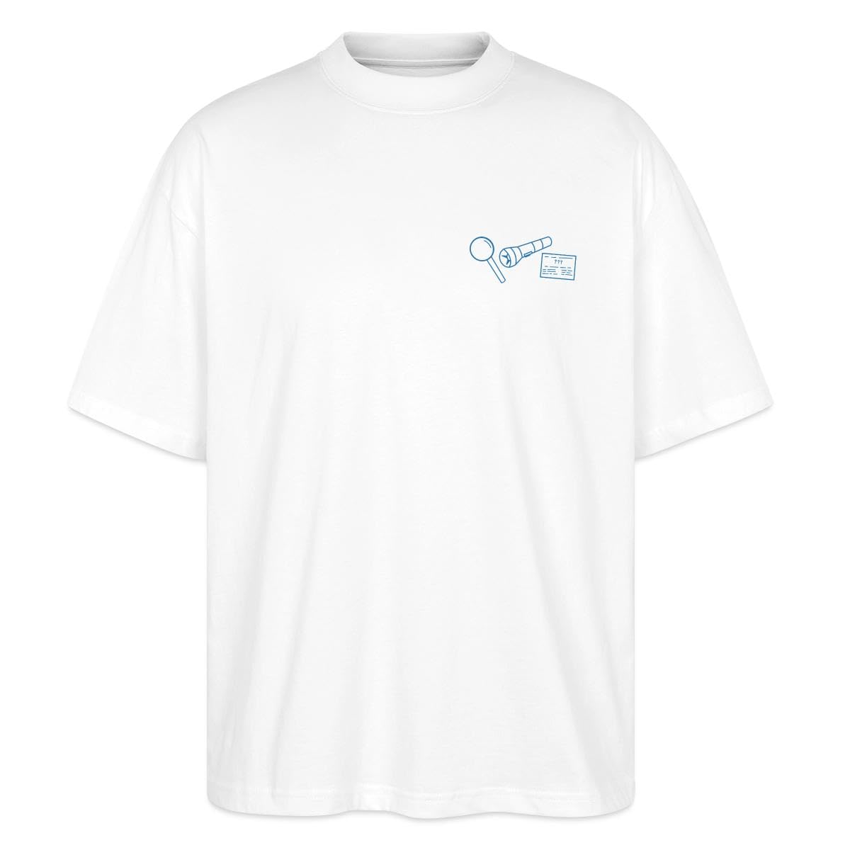 Die DREI Fragezeichen Vierte Detektivin Ermittler Oversize Unisex T-Shirt