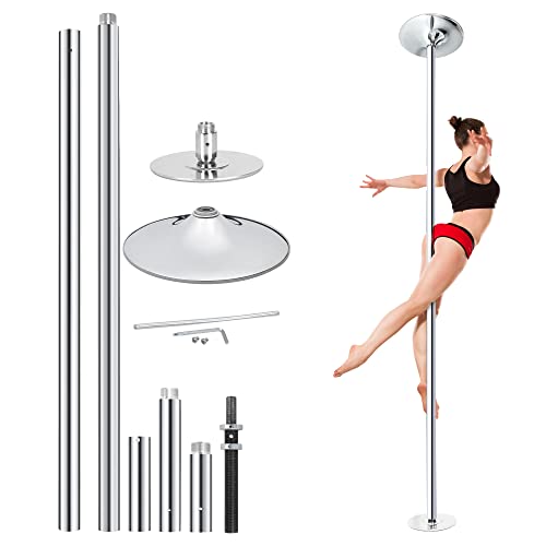 ZenStyle Professional Stripper Pole 45mm Portable Removable Dance Pole Kit for Beginners Exercise Home Party Club Pub