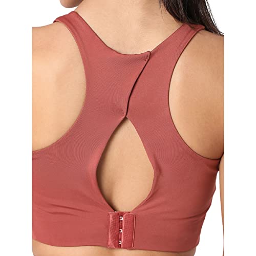 Image of Silvertraq High Impact Action Bra with Clasp Marsala