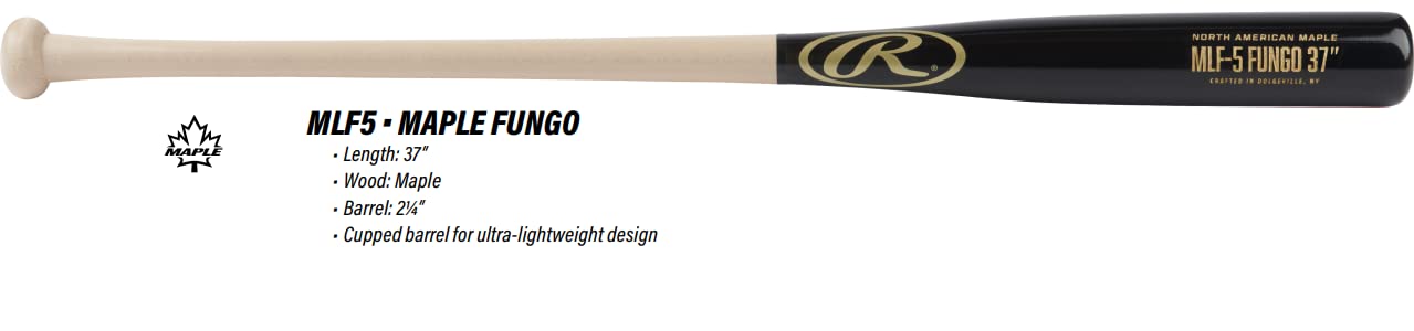 Rawlings | Fungo Trainingsschläger aus Ahorn | Baseball/Softball | mehrere Längen | mehrere Farben