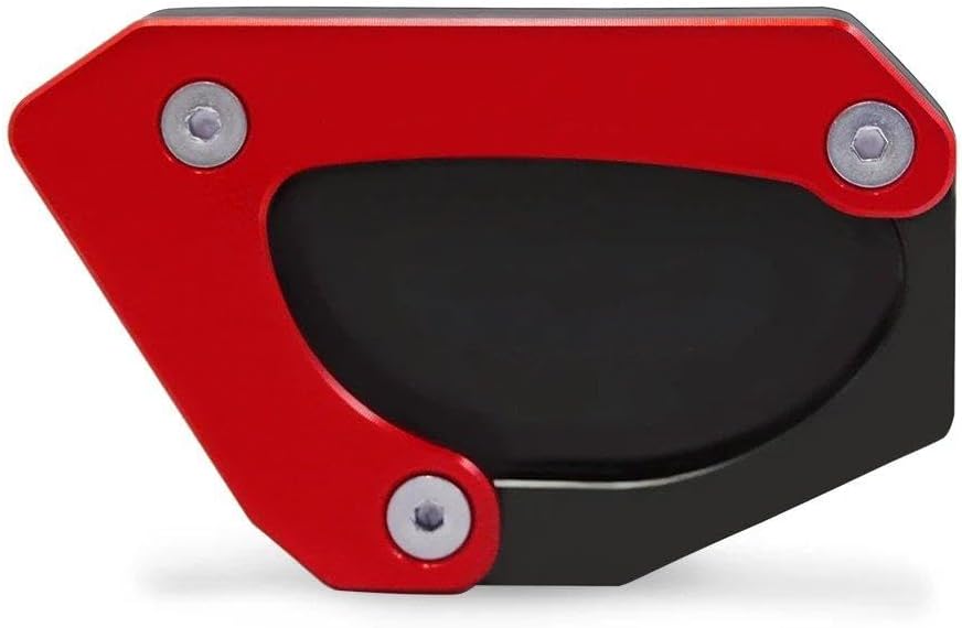For Suzuki V-Strom 650 2012-2023 Motorcycle Kickstand Foot Side Stand Enlarge Extension Plate Pad(Red)