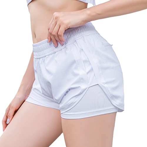 Pantalones de correr para mujer transpirables con forro interior más largo