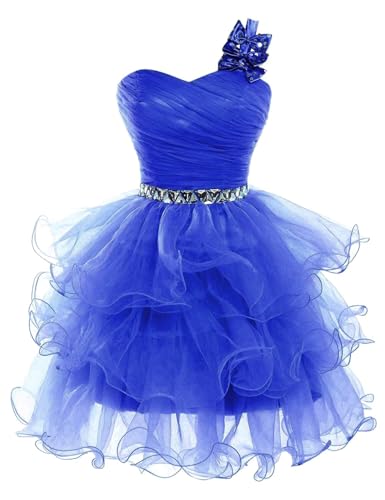 Beaded Homecoming Dresses for Teens Short Prom Dress for Women Tiered Short Formal Evening Ball Gown Puffy with Bow