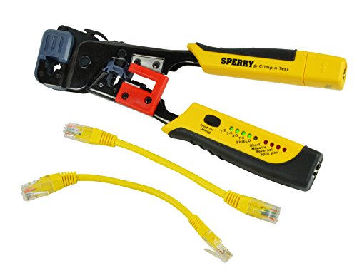 Sperry Instruments Gmc-3000 Modular Crimper & Cable Tester , Yellow #TOP15