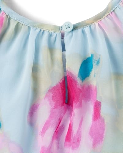 The Children's Place,Baby-Girls,and Toddler Dressy Dress, Short SleeveChiffon Floral,3 Years - image 3