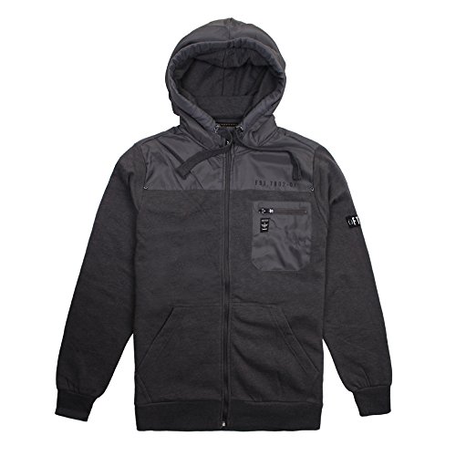 Firetrap Mens Zip Thru Codel Felpa Uomo