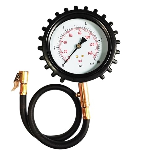 4 C`^C͌v 87 PSI 140 PSI 200PSI xAiO͌vNbvIGA`bN[VO^CQ[W g₷(0-144 PSI (10 Bar))