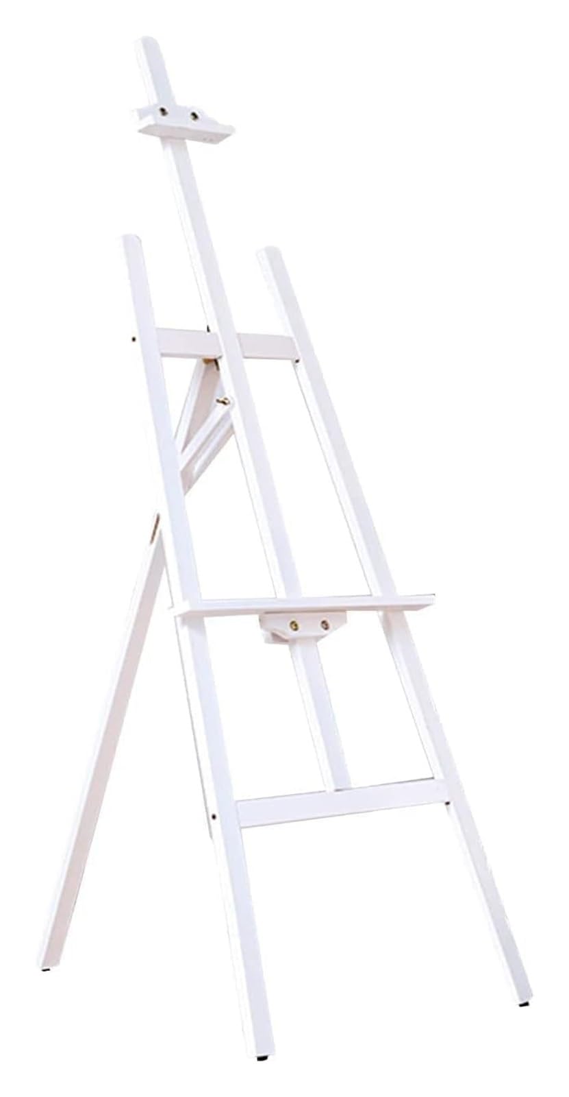 Sztaluga malarska drewniana, Stojak na sztalugi, wysoki na 150 cm uchwyt do malowania A-Frame składana drewniana sztaluga przenośna sztaluga artystyczna dla dorosłych, artystów i początkujących,