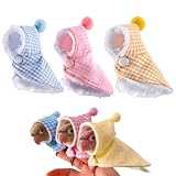 Ideal Parrot Cloak for Small Birds Like Budgies, African Greys, and More - Perfect for Cosplay Photography -Three - Piece Set of Vibrant Bird Clothes in Blue, Yellow & Pink (Small)