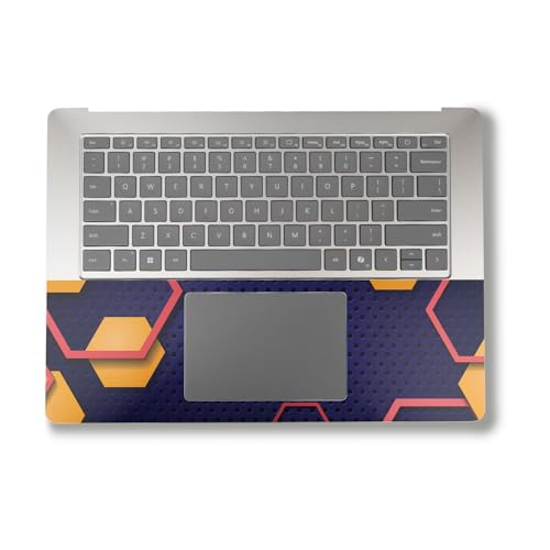 Image of Laptop Skin Compatible with Alienware M18 R2 (2024) - Complimentary Hex - Premium 3M Vinyl Protective Wrap Decal Cover - Easy to Apply | Crafted in The USA by MightySkins