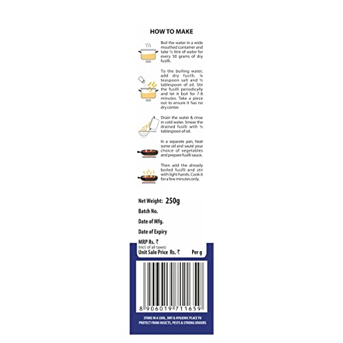 Image of wheafree Gluten Free Multigrain Fusilli (250 Gm) And Rice Maize Penne Pasta (250 Gm) Combo Pack - No Trans Fat | No Cholesterol | No Maida