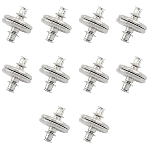 Curtain Magnets Closure, Magnetic Curtain Closure Button Curtain Weights Magnets Button Curtain Magnetic Buckles Anti-Leakage Curtain Magnetic Buckle （10 Pairs -2.5mm） Cover