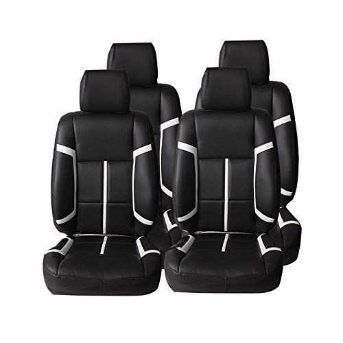 Autofurnish (CZ129, BlackWhite) Compatible with Nissan Micra