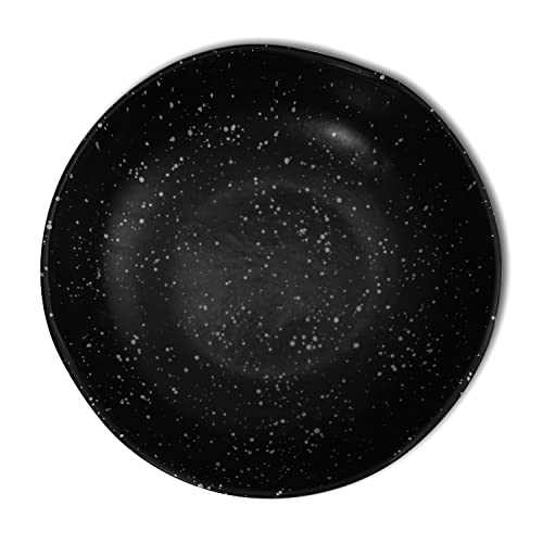 Roro Black Speckled Ceramic Pasta Bowl, 7 Inch Set Of 2 #TOP1