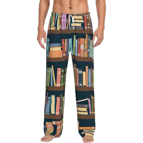 Pantalon de pyjama homme doux confortable vêtement de nuit rat