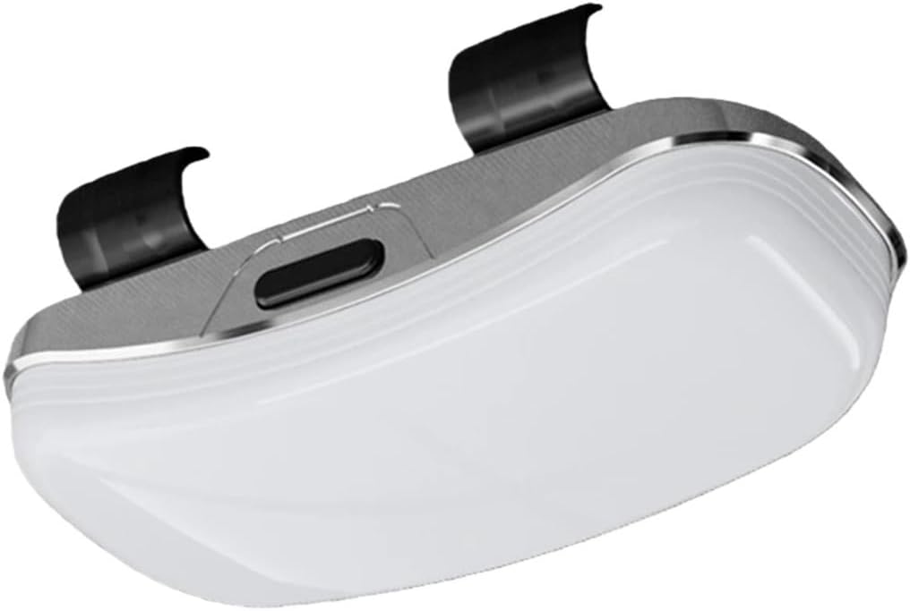 Compatible For Renault Car Sun Visor Glasses Case, Easy To Pick Up And Sponge Lining To Protect Your(Y-Renault-white)