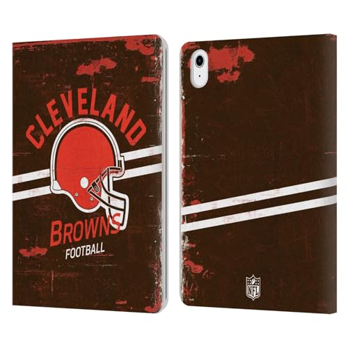 Étui portefeuille en cuir compatible avec Apple iPad Air 11 NFL