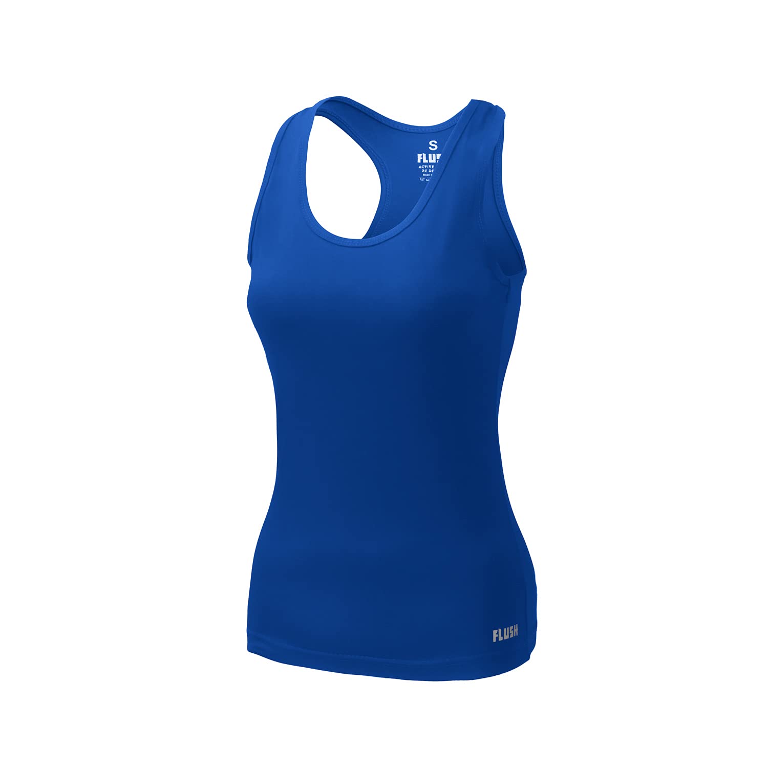 FlushWomen's Tank Top Pack of 3 for Women - Ribbed Yoga Tank Top Racerback Long Tight Fit Gym Shirt Activewear Clothes