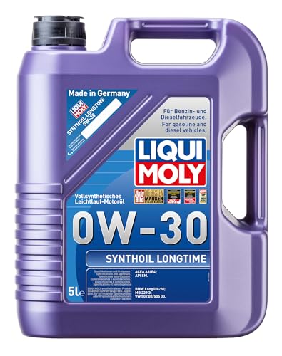 Preisvergleich Produktbild LIQUI MOLY Synthoil Longtime 0W-30 / 5 L / vollsynthetisches Motoröl / Art.-Nr.: 1172
