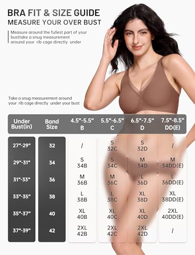 Image of LetsJoli Jelly Bras for Women Lace Deep V Wireless No Underwire Comfortable