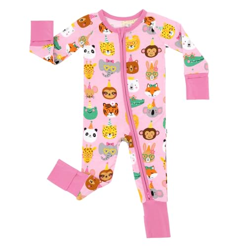 Image of Little Sleepies Pajamas for Baby Boys & Girls, Viscose from Bamboo Baby Pajamas, Preemie & Newborn Sleepers, 2-Way Zipper PJs