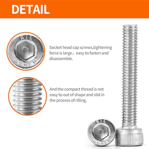 Vis M5 inox contre la rouille pour assemblages extérieurs durables - 3