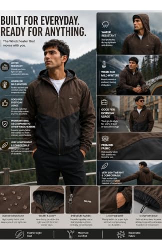 SANE ORIGINALS Store SANE ORIGINALS Mens Lightweight Water Resistant - Image 7