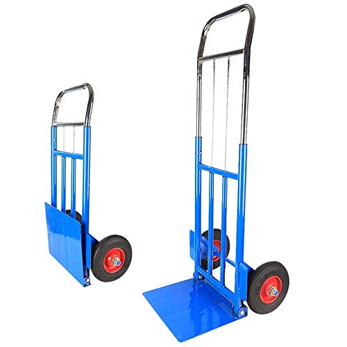Carretilla plegable multipropósito 100kg azul miniatura 3