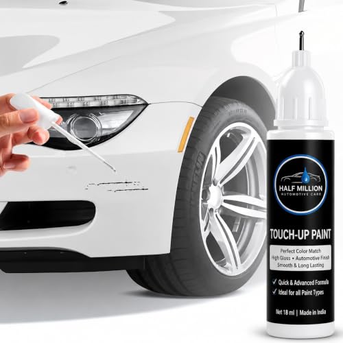 Half Million Tata Punch White 12ml Touch Up Paint - Image 8